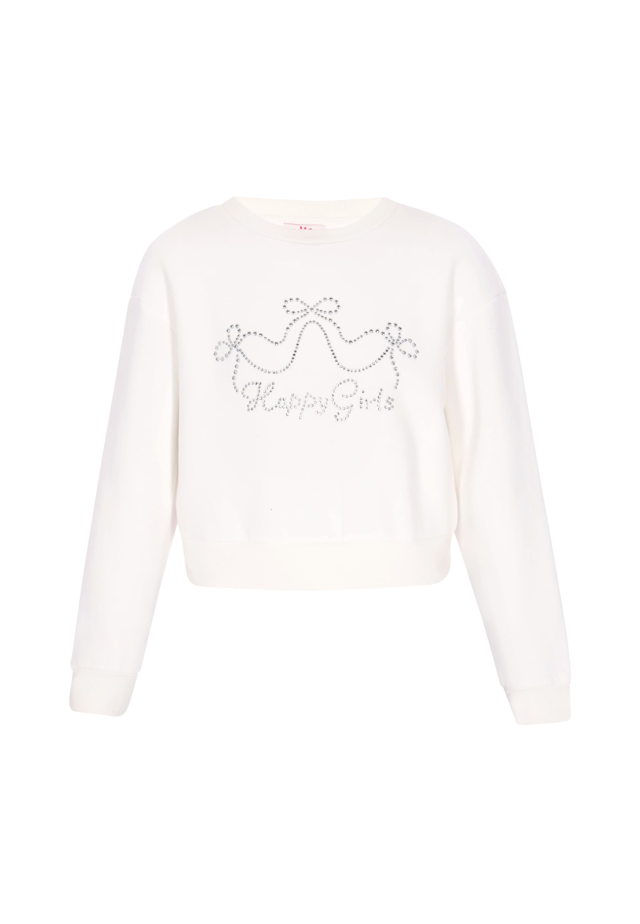 Sweat-shirt MYMO en blanc : devant