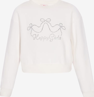 Sweat-shirt MYMO en blanc : devant