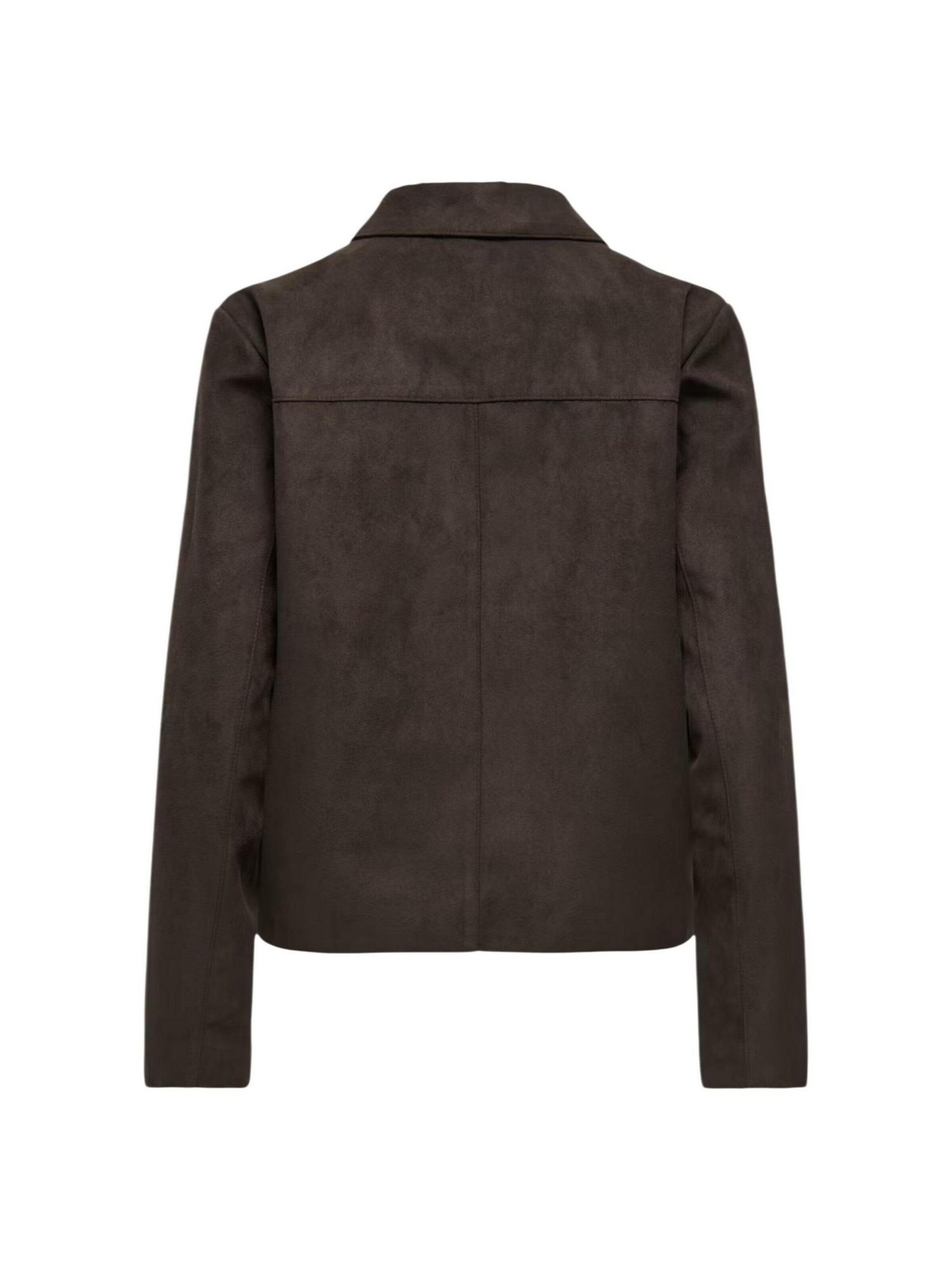 Giacca invernale 'JDYNICO FAUX SUEDE JACKET OTW SGO NOOS 15355087' di Jaqueline de Yong in marrone