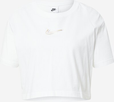 Nike Sportswear Camiseta 'W NSW CROP SS TEE PRNT' en blanco, Vista del producto