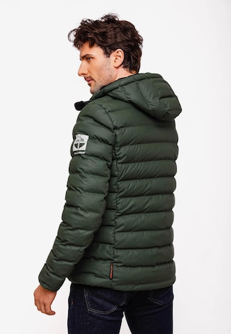 STONE HARBOUR Winter Jacket 'Zaharoo' in Green