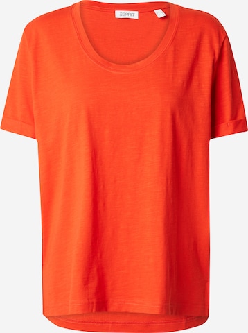 ESPRIT Shirt in Rood: voorkant