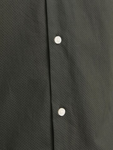 JACK & JONES Regular fit Button Up Shirt in Grey