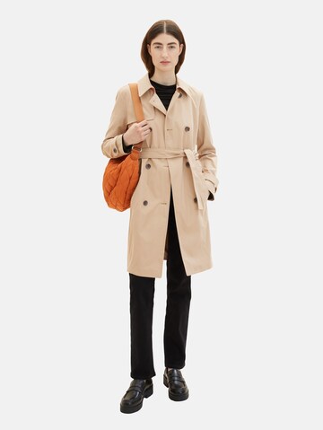 Manteau mi-saison TOM TAILOR en beige