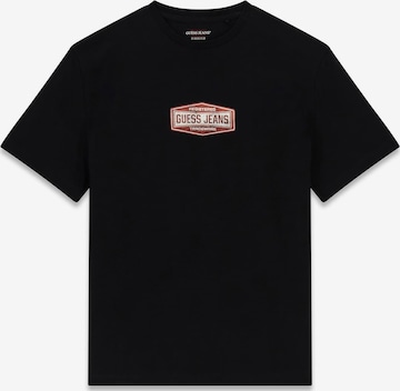 GUESS T-Shirt in Schwarz: Vorderseite