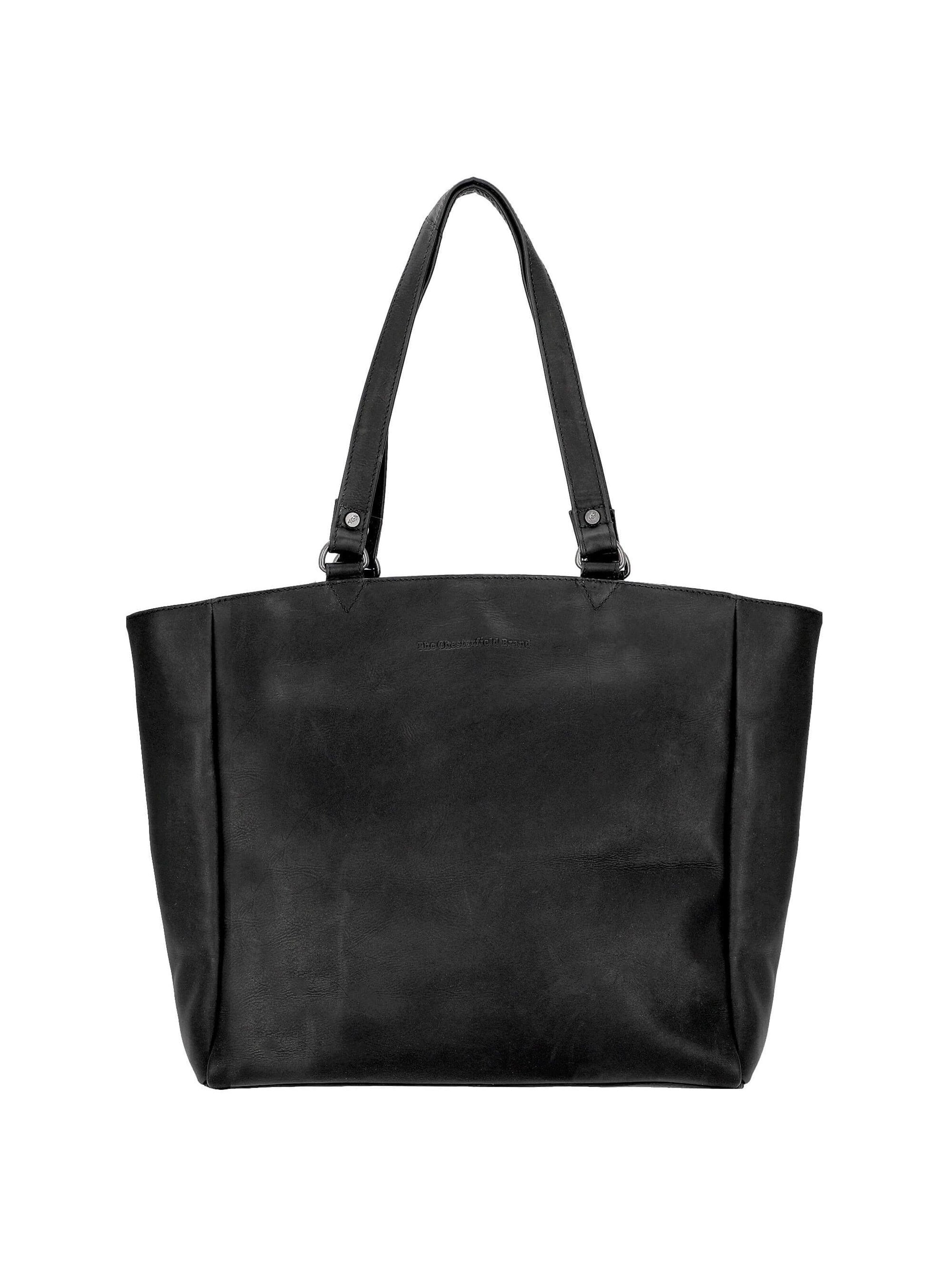 The Chesterfield Brand Shopper‌ in Schwarz: Vorderseite