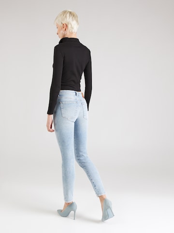 DIESEL Slimfit Jeans '2015 BABHILA' i blå