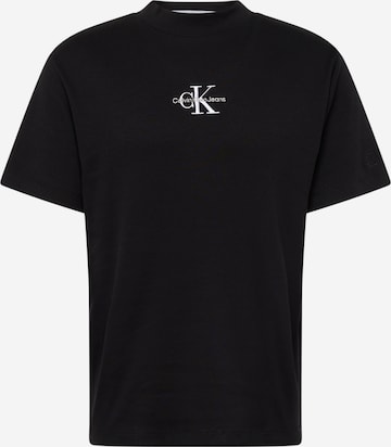 T-Shirt Calvin Klein Jeans en noir : devant