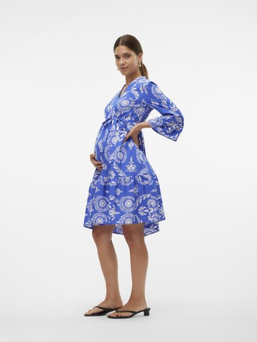 Vero Moda Maternity Jurk in Blauw