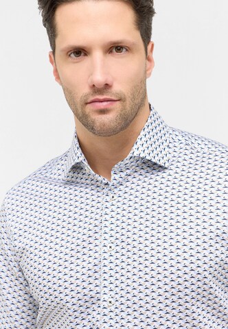 ETERNA Regular fit Button Up Shirt in White