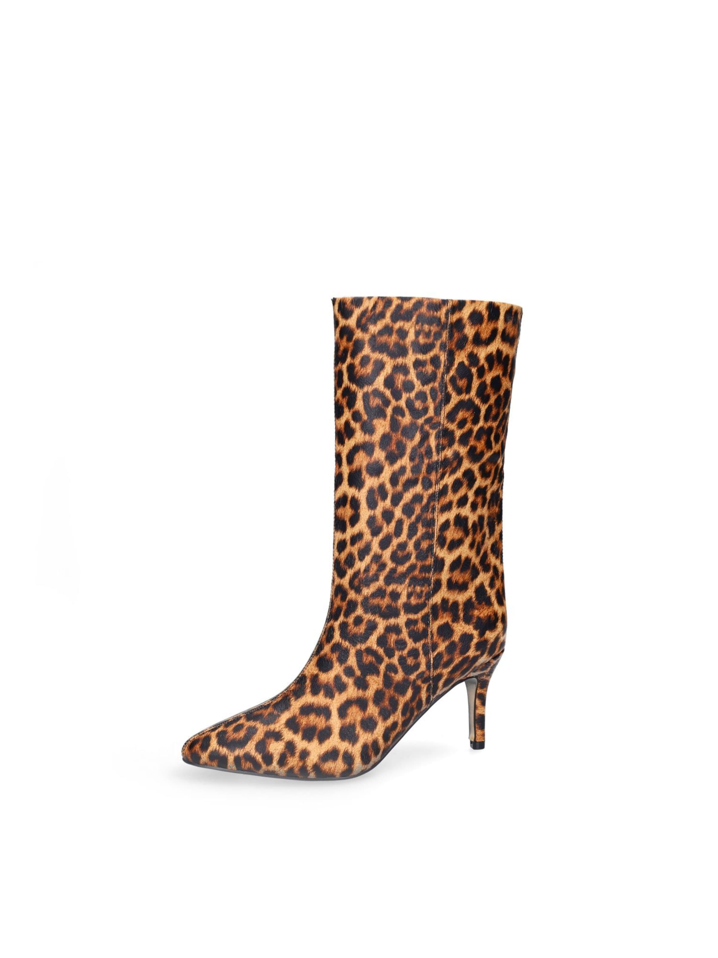 SACHA Enkellaarsjes in Bruin: voorkant