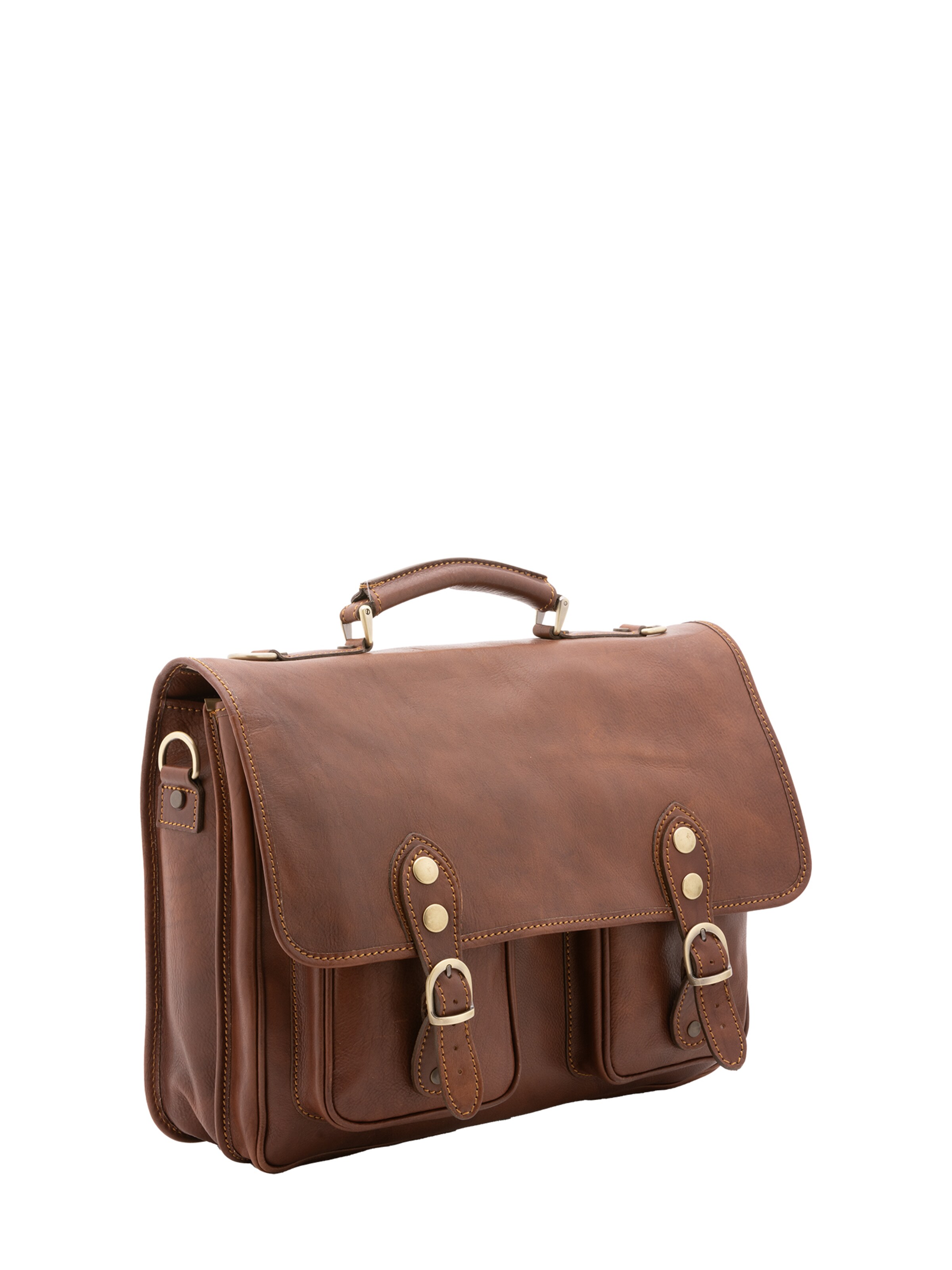 Borsa portadocumenti di Viola Castellani in marrone