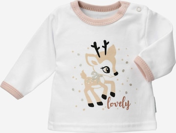 Baby Sweets Sweatshirt 'Lovely Deer' in White: front