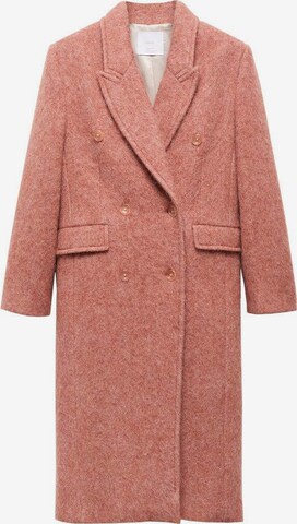 MANGO Between-Seasons Coat 'Beauty' in Pink: front