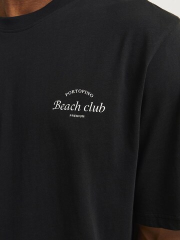 JACK & JONES - Camiseta 'Ocean Club' en negro