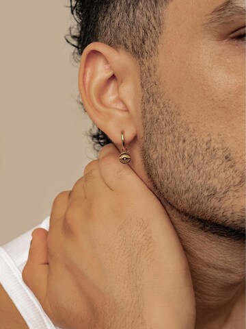 Hey Happiness Oorbel 'Evil Eye' in Goud