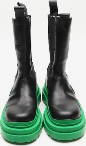 Bottega Veneta Dress Boots in 39 in Green