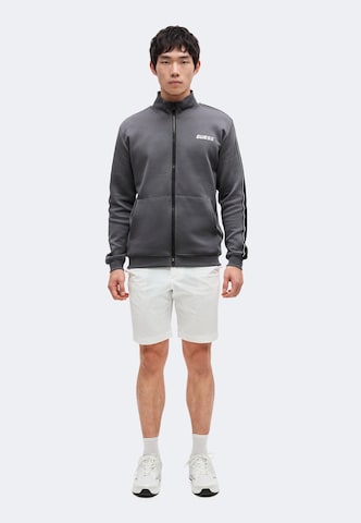 GUESS - Sudadera con cremallera deportiva 'MICKEY' en gris