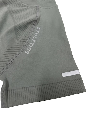 T-shirt fonctionnel 'Wulibike Damen Outdoor Funktionsshirt Trailrunning Kurzarm-Shirt' WULIBIKE en gris