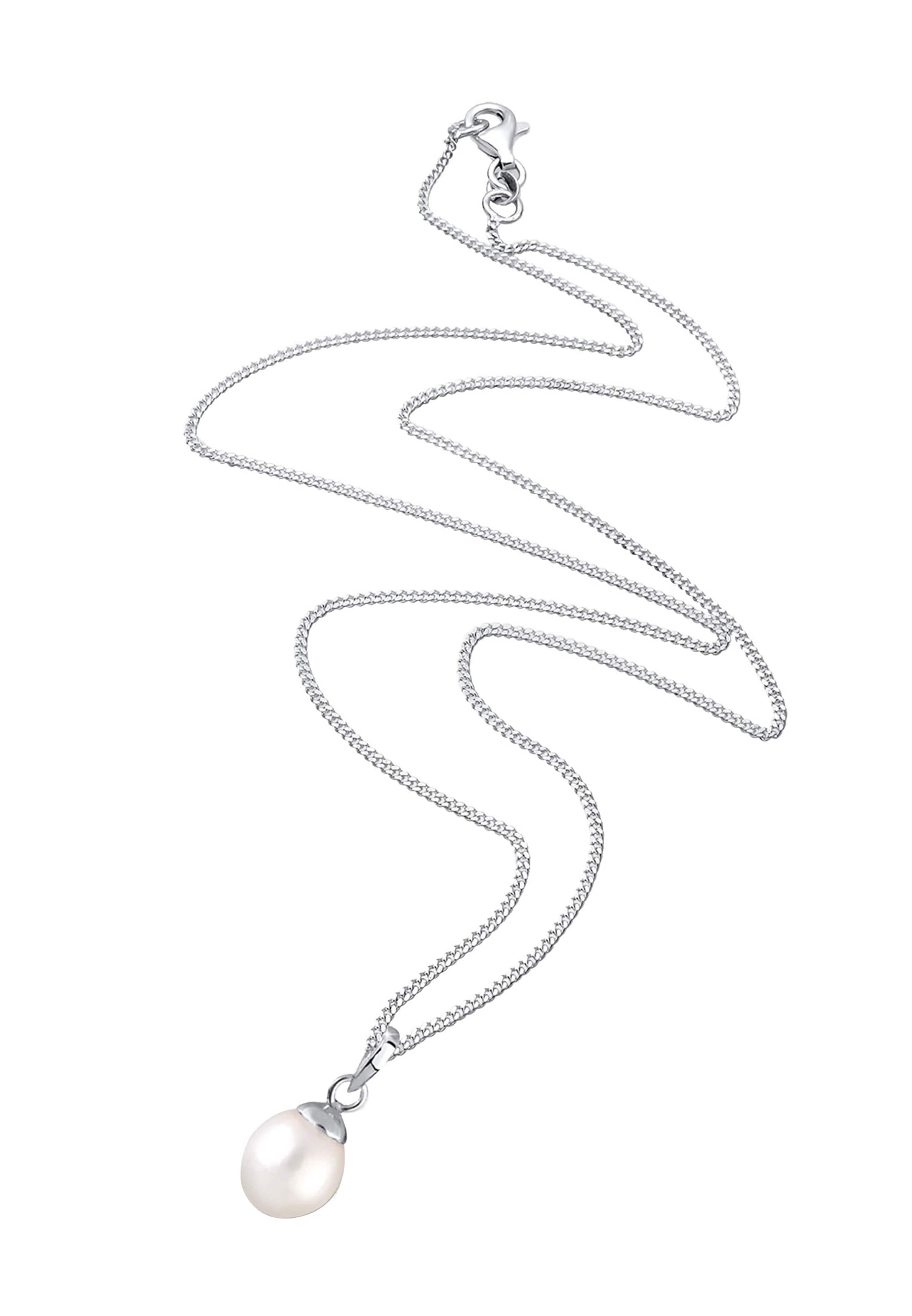 ELLI Ketting in Zilver: voorkant