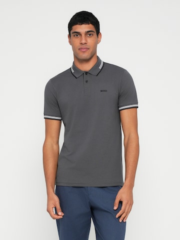 BOSS Poloshirt 'Paul' in Grau: Vorderseite