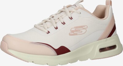 SKECHERS Sneaker in pastellpink / bordeaux / weiß, Produktansicht