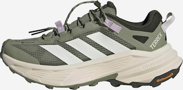 ADIDAS TERREX Lage schoen 'FREEHIKER' in Groen: voorkant