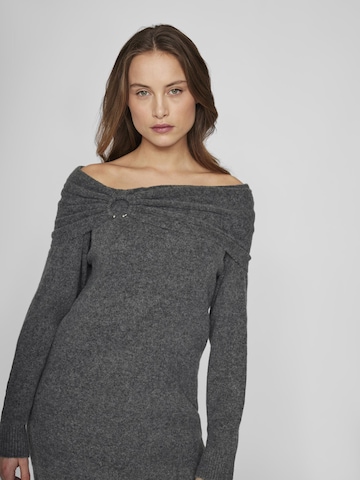 VILA Knit dress in Grey