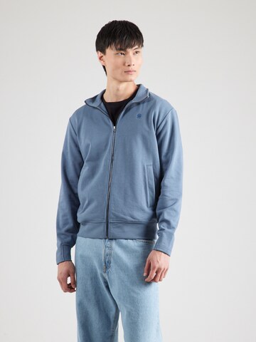 Veste de survêtement 'Nifous' G-STAR en bleu : devant