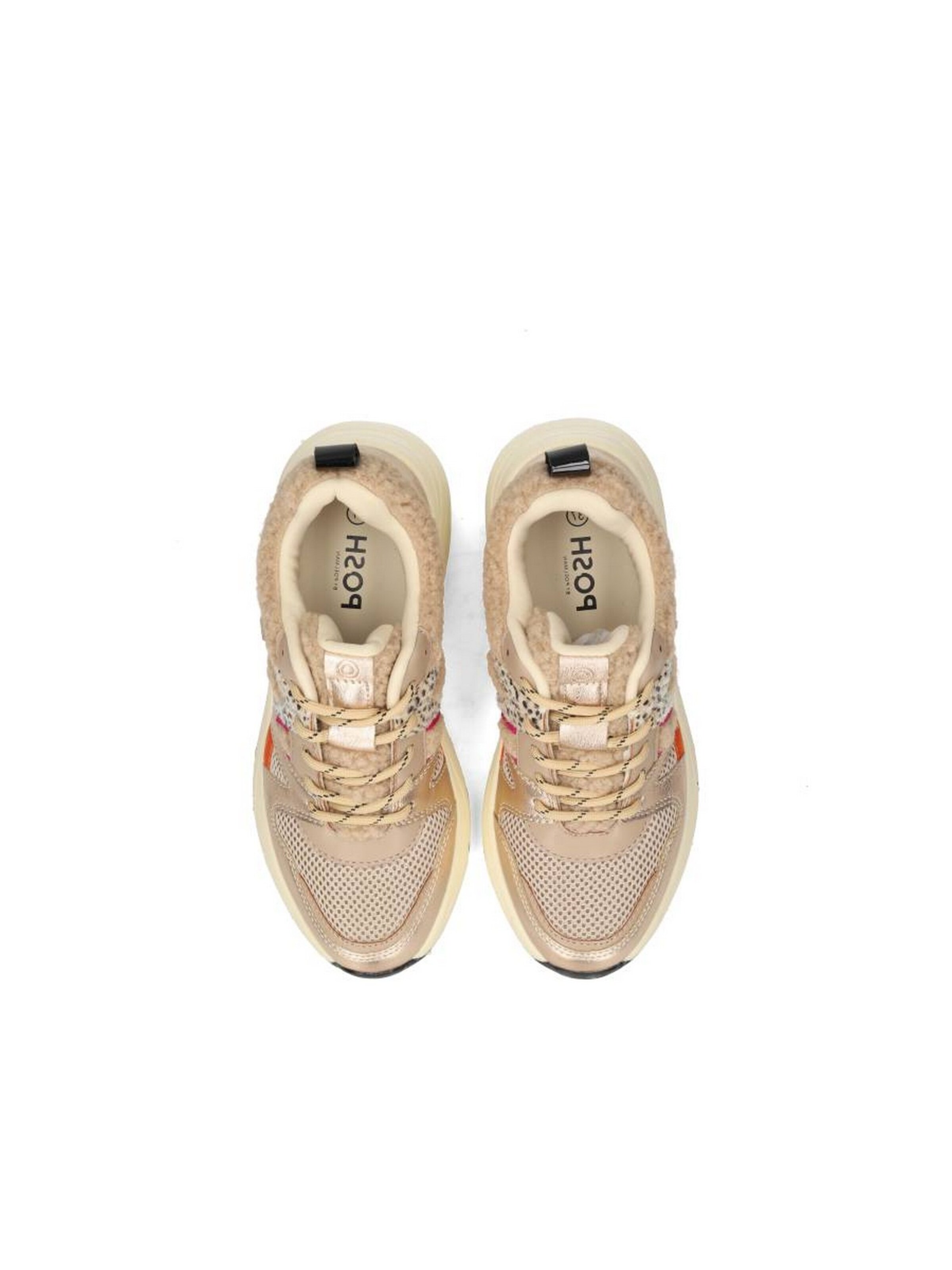 Baskets basses 'Carocel' POSH by Poelman en beige