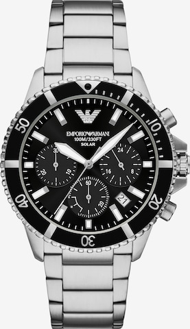 Emporio Armani Analoguhr in Schwarz: Vorderseite