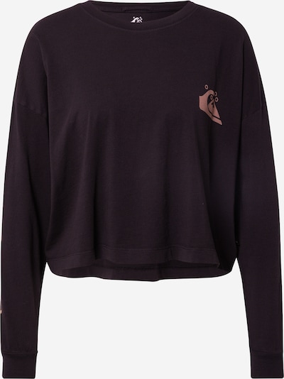 QUIKSILVER Sweater majica u toplo smeđa / crna, Pregled proizvoda