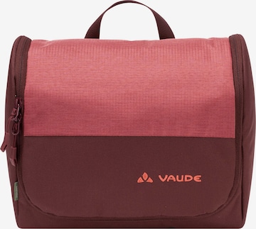 VAUDE Toiletry Bag 'Wega' in Red: front