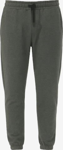 Effilé Pantalon C&City en gris : devant