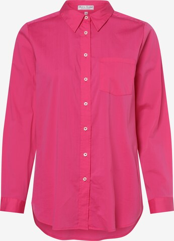 Marie Lund Blouse in Roze: voorkant