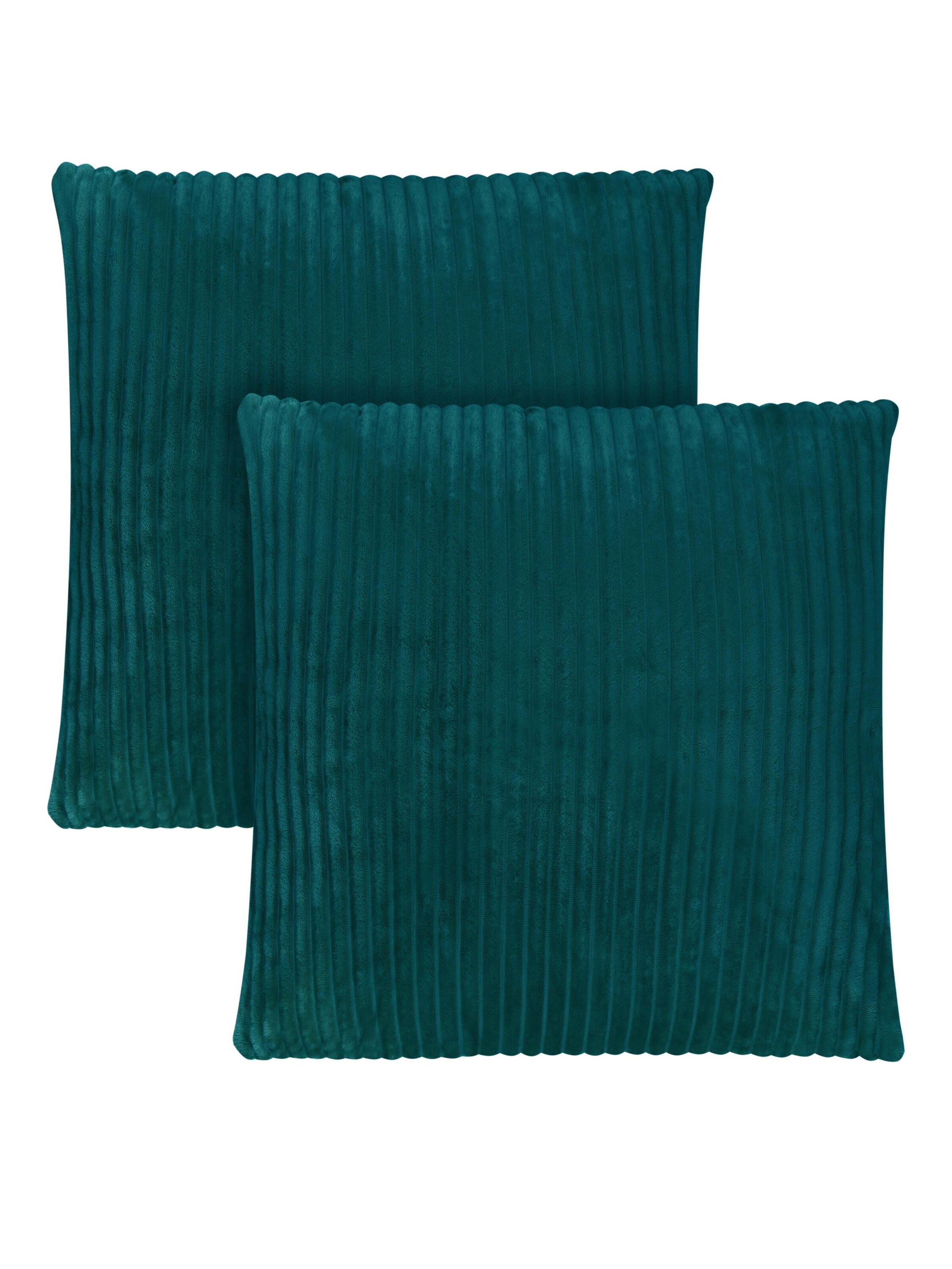 Coussins 'Pilar' Aspero en vert : devant