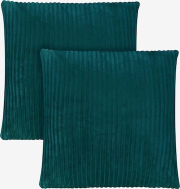 Coussins 'Pilar' Aspero en vert : devant