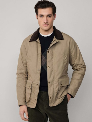 Veste mi-saison 'Drywax' Hackett London en beige : devant
