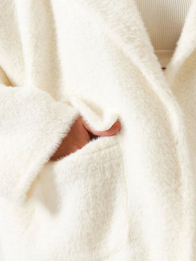 Bianco Lucci Between-Seasons Coat in Cream, Item view