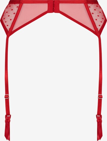 Hunkemöller Garter Belt 'Pippa' in Red
