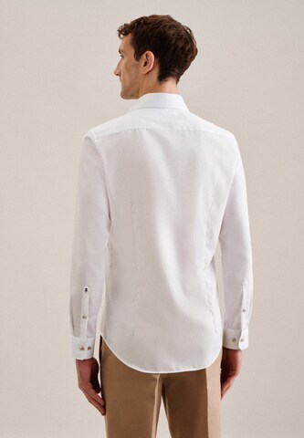 SEIDENSTICKER Slim fit Business Shirt in White