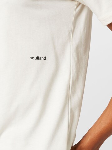 Soulland T-Shirt 'Coffey' in Weiß