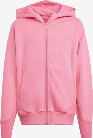 Veste de survêtement 'Z.N.E.' ADIDAS PERFORMANCE en rose : devant