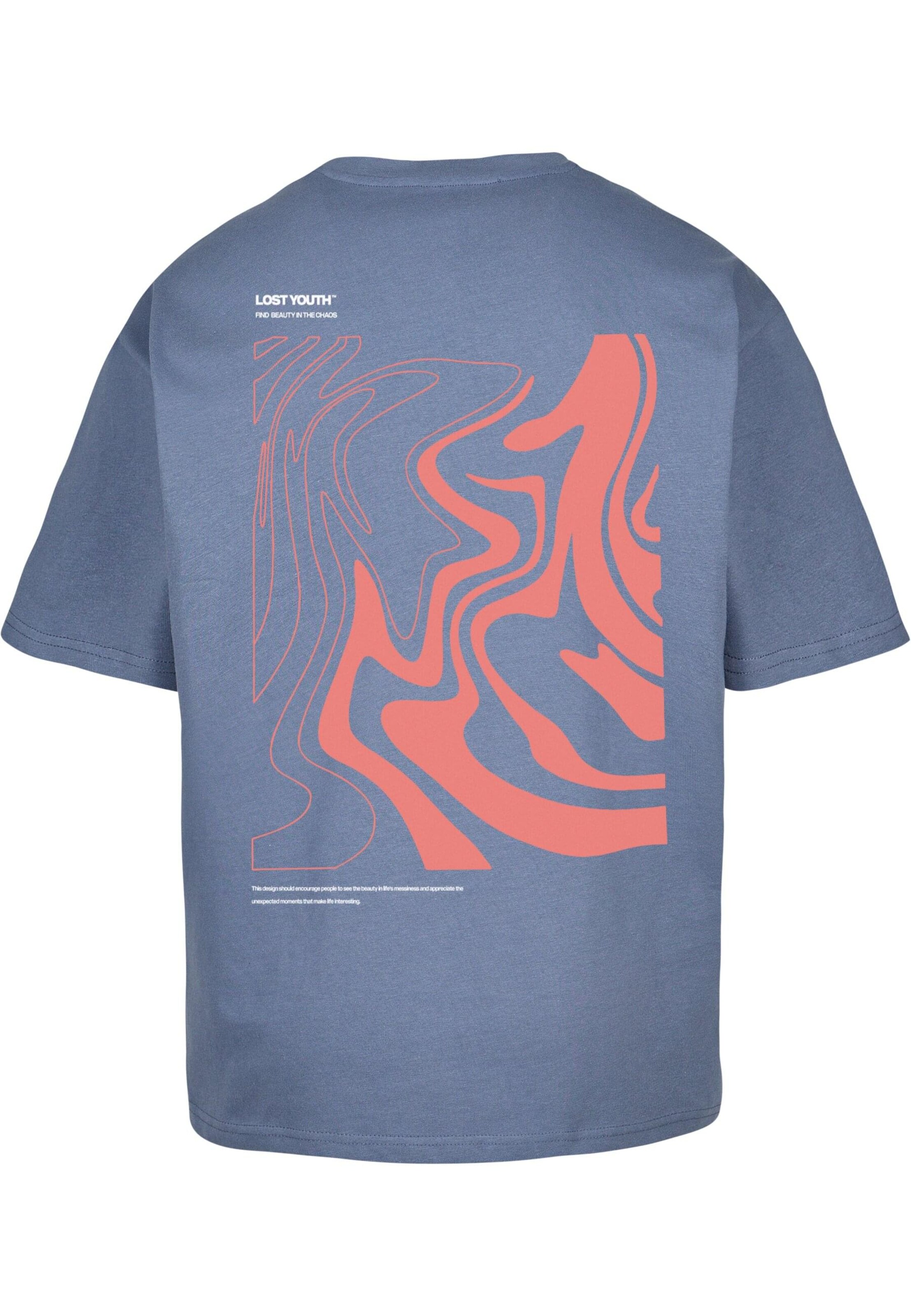 Maglietta 'Chaos ' di Lost Youth in blu