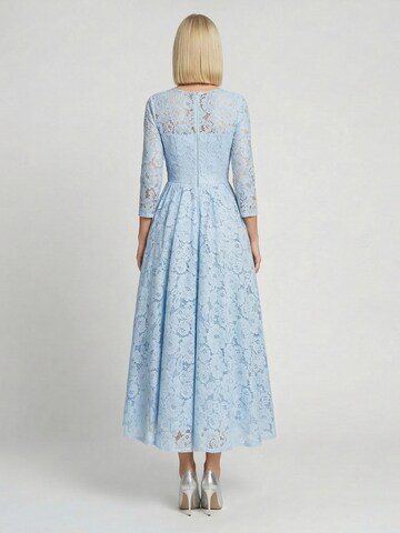Robe de cocktail 'Vicktoria' MATSOUR’I en bleu