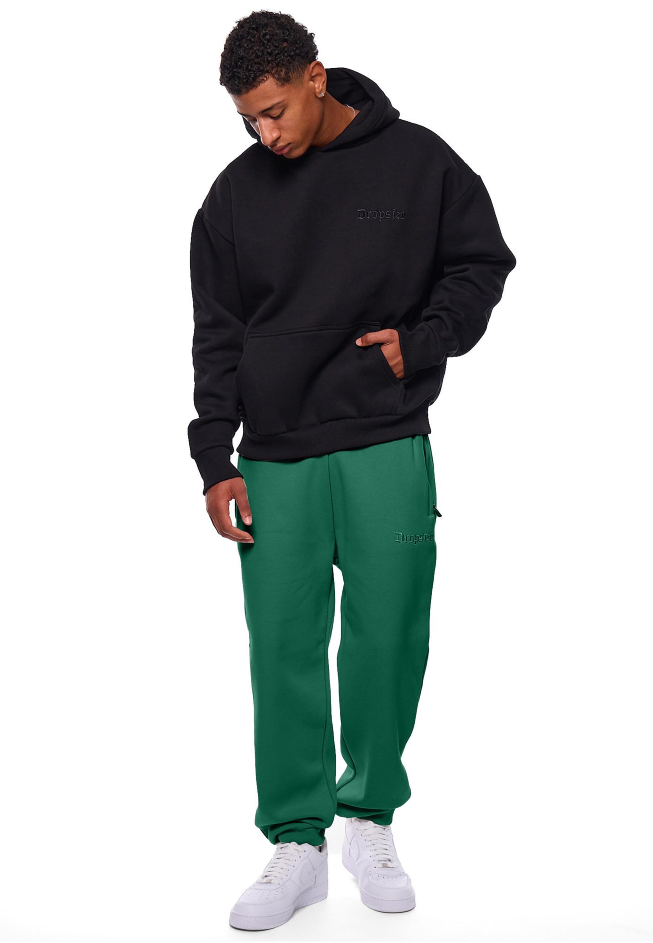 Dropsize Tapered Bukser i grøn