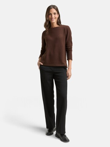 TOM TAILOR Sweatshirt in Brown