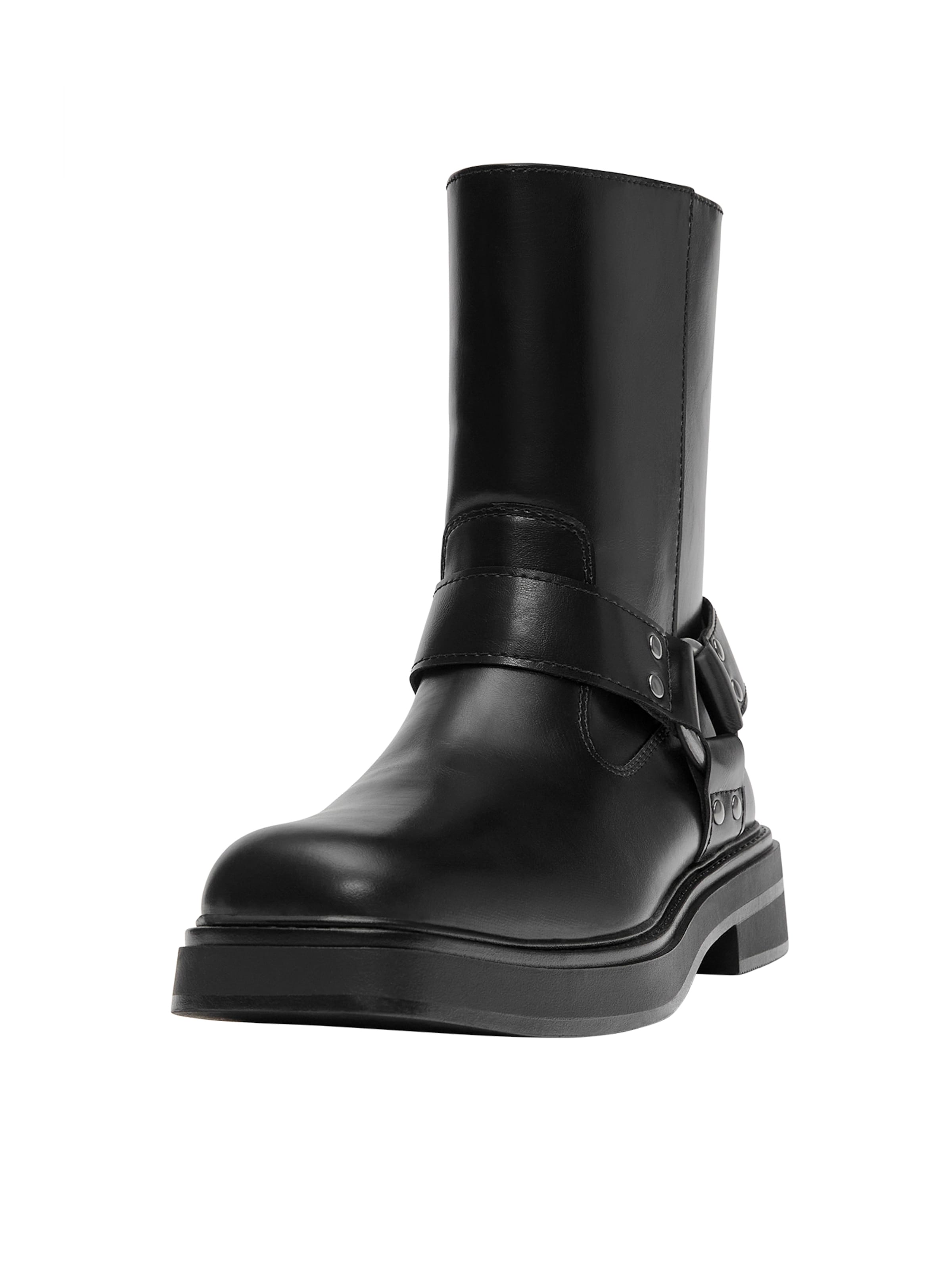 Pull&Bear Stiefel in Schwarz: Vorderseite