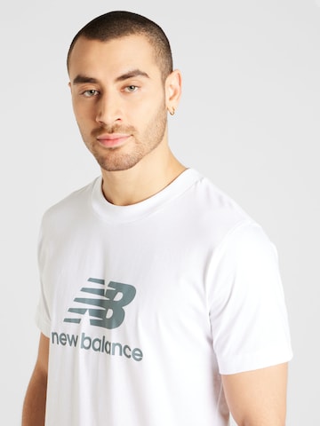 new balance - Camiseta en blanco
