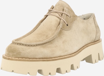 Scarpa stringata di Paul Green in beige: frontale